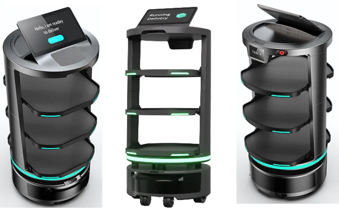 共創型AR多目的配達ロボット「temi GO」販売開始